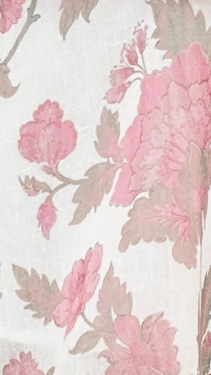 Aviana Mini Dress - Floral Print, Pink & Sage Green, Women's Summer Casual Dress for Beach, Party & Date Night