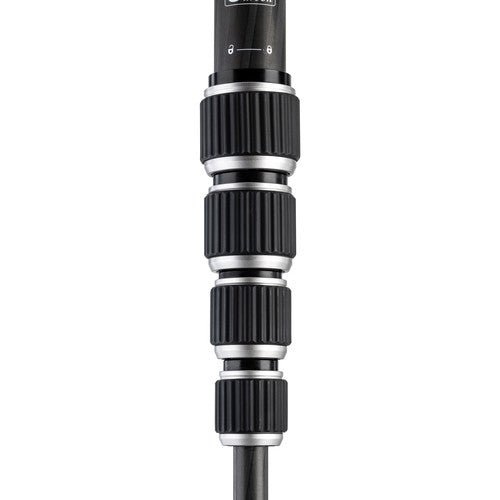 Benro Tripster Travel Tripod - Lightweight Aluminum Tripod for Photography & Travel (1 Series, Black) - Perfect for Outdoor Adventures, Hiking & Vlogging