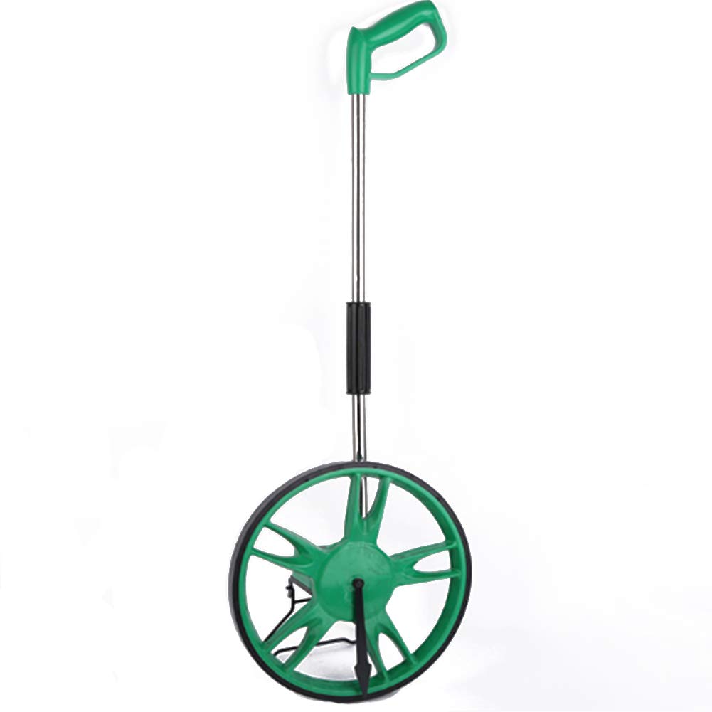 Portable Collapsible Measuring Wheel with Kickstand & Carry Bag - Handheld Distance Measuring Tool for Road, Land Surveying & Construction Site Measurements - Perfect for Engineers, Surveyors & DIY Projects
