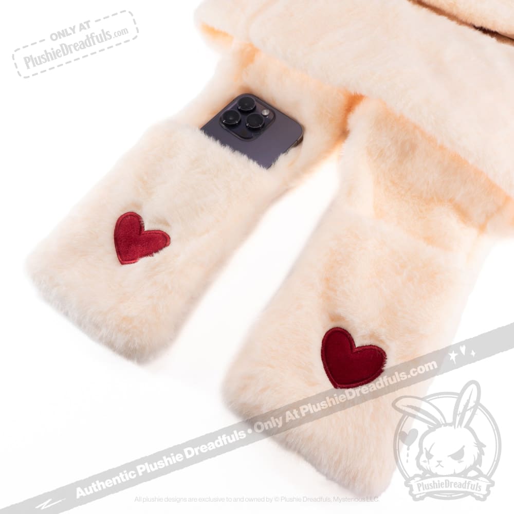 Scoodie Dreadful Love Rabbit Scarf Hoodie - Cozy Winter Wear for Women, Cute Animal Print Fashion Accessory - Perfect for Cold Weather, Outdoor Activities & Casual Style