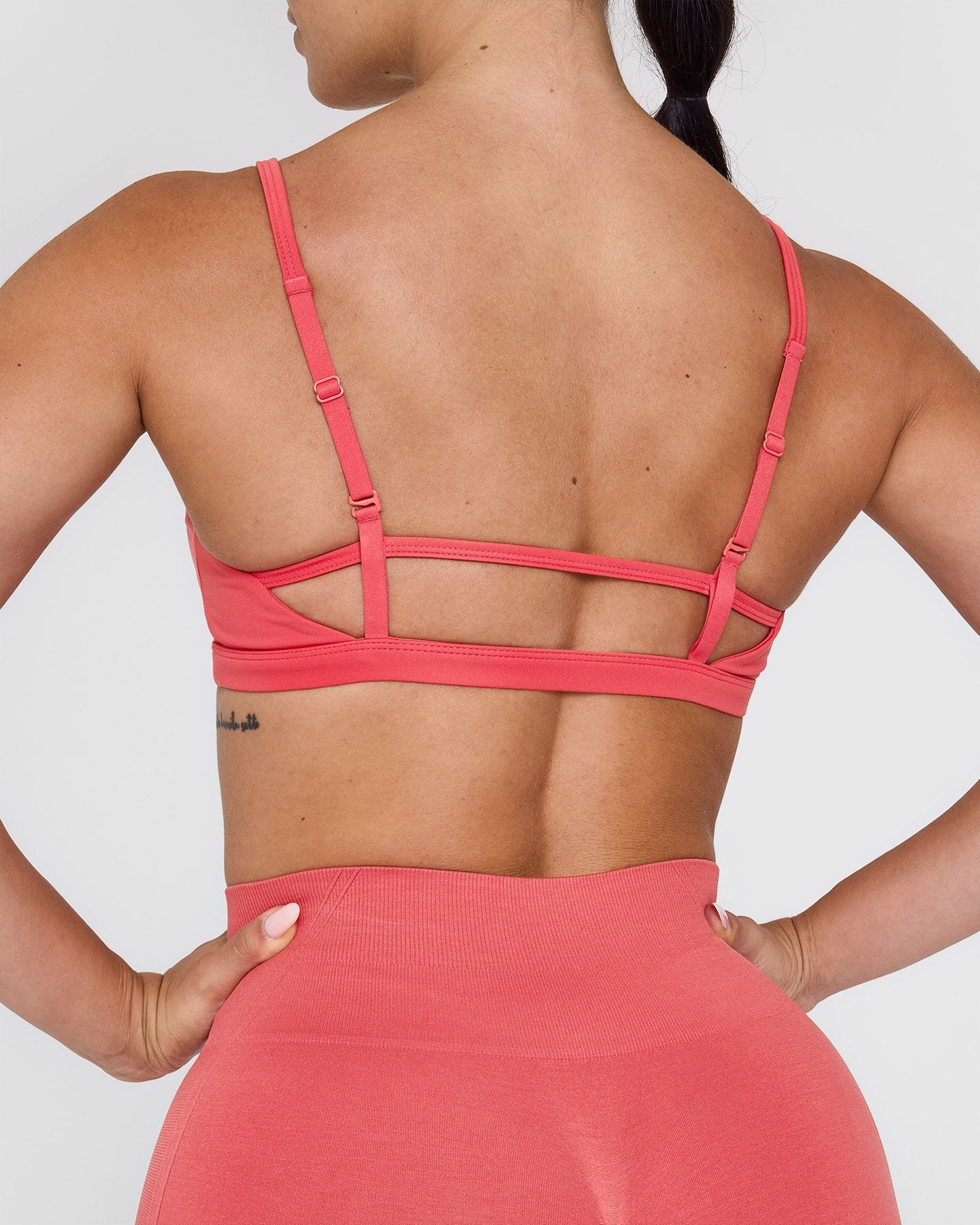 Timeless Strappy Bralette - Sweet Red Lace Bralette for Women | Comfortable Everyday Wear, Layering & Date Nights