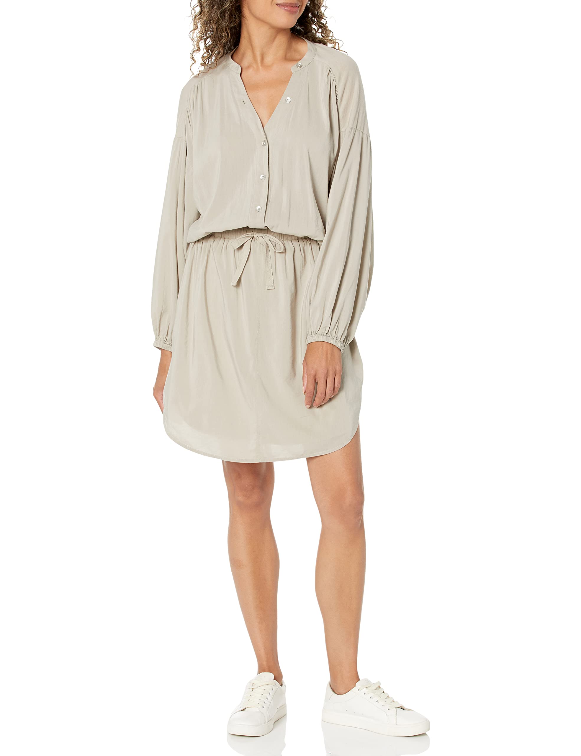 Elegant Women's Blaise Tie Front Dress - Flattering Wrap Style for Casual & Office Wear | Perfect for Parties, Dates & Work