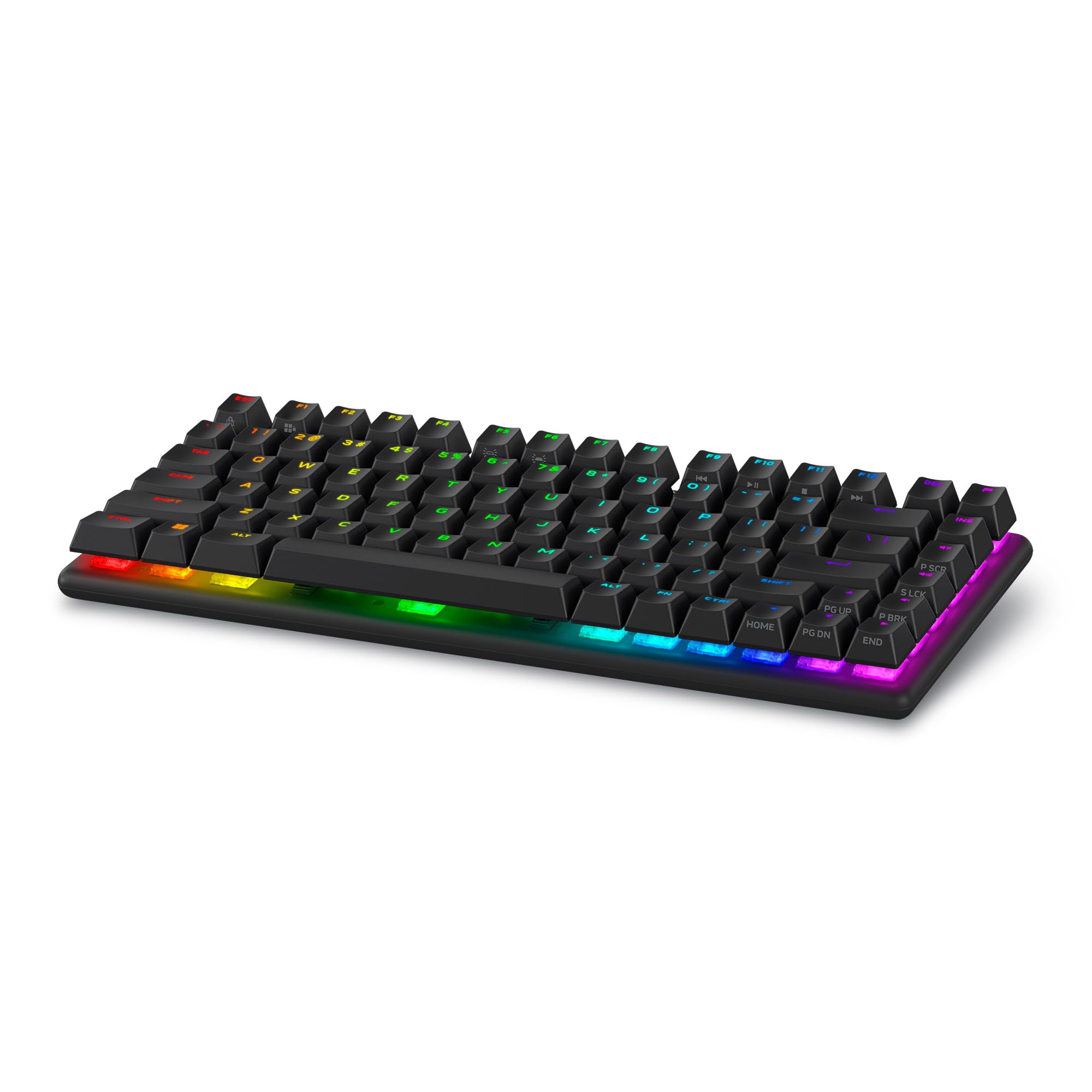 Alienware Pro Wireless Gaming Keyboard - Bluetooth 5.1, 2.4GHz RF, Linear Mechanical Switches, Hot-Swappable, Tri-Mode Connectivity, Adjustable Height, Dark Side of the Moon - Perfect for PC Gaming, Esports & Office Work
