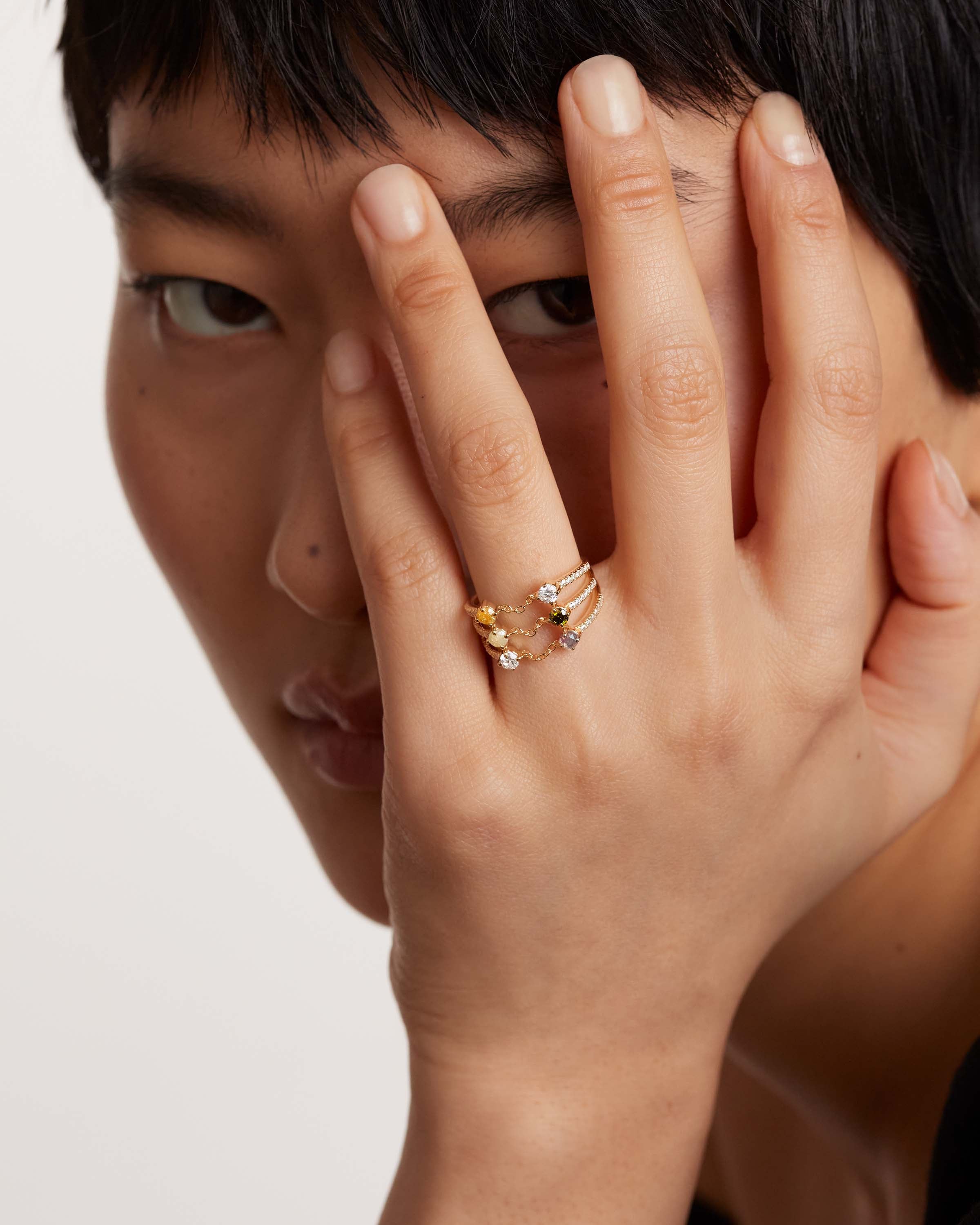 Juno Gold Ring for Women - Elegant 14K Solid Gold Band Ring - Perfect for Weddings, Anniversaries & Everyday Wear