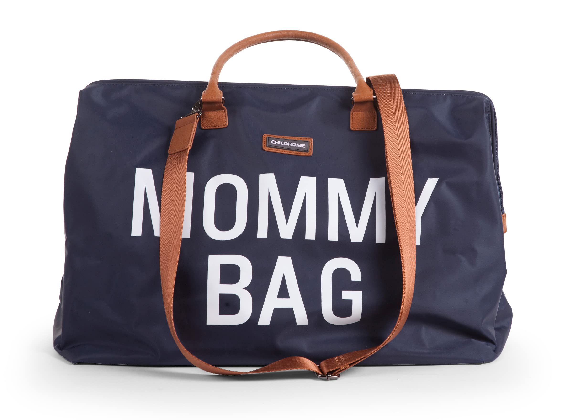Childhome MOMMY BAG Large Baby Diaper Bag - Spacious Travel Organizer for Baby Essentials | Perfect for Daycare, Outings & Family Trips