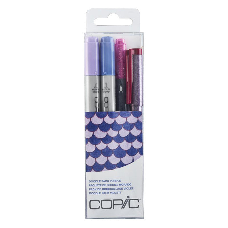 Copic Ciao Doodle Pack - 72 Alcohol Markers Set for Artists, Sketching & Illustration - Perfect for Manga, Comic Art, and Professional Design Projects