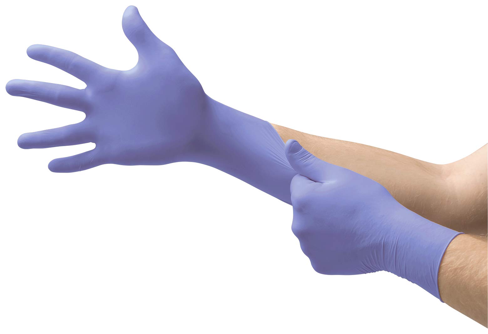 **Disposable Nitrile Gloves Latex-Free & Powder-Free - Microflex SU-690 (Violet, Medium, 1000-Pack) - Ideal for Cleaning, Mechanics, Automotive, Industrial & Medical Use**