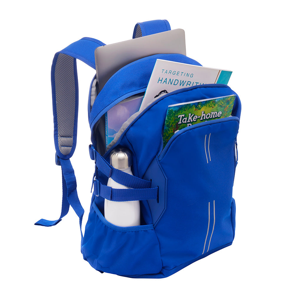 Tara Shire State College Quantum Tuff Pack MEDIUM 20L Backpack - Durable Royal Blue School Bag for College Students | Perfect for Campus, Travel & Outdoor Activities