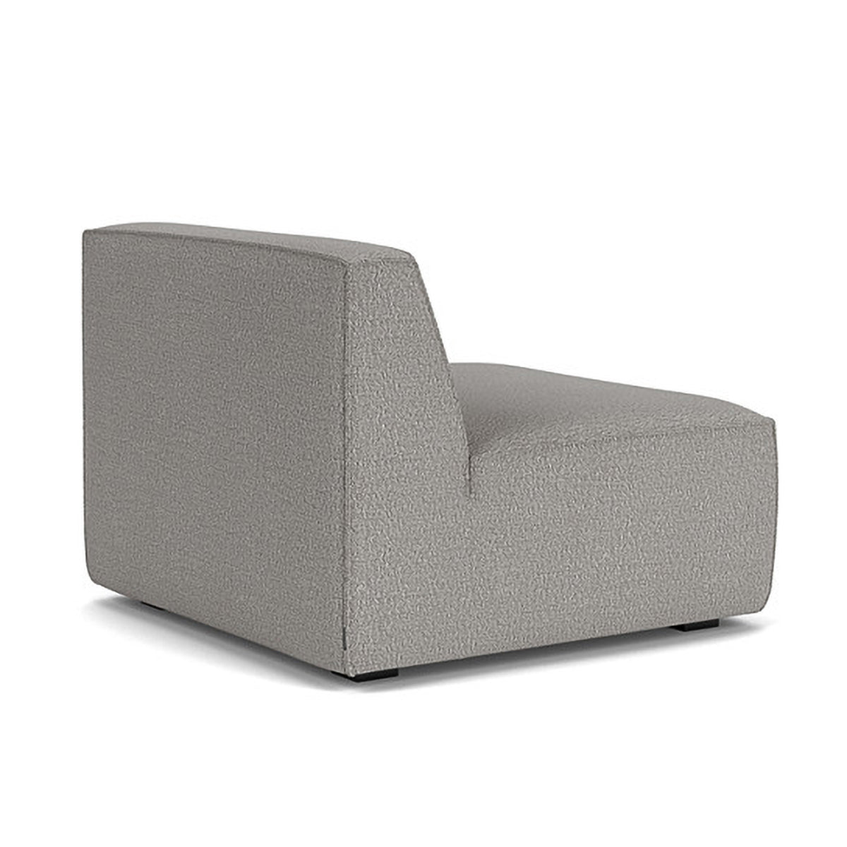 Stylish Dane Boucle 1-Seater Modular Armless Sofa - Perfect for Small Spaces, Apartments & Modern Living Rooms