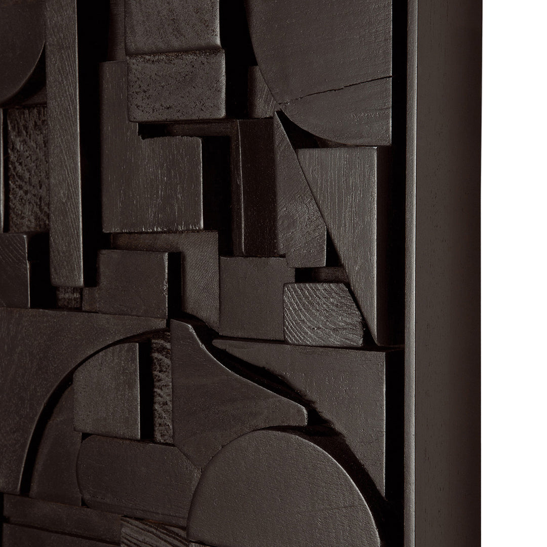 Ethnicraft Bricks Wall Art - Modern Brick Wall Decor for Living Room, Bedroom & Office - Handcrafted 3D Textured Wall Panels for Home & Commercial Spaces