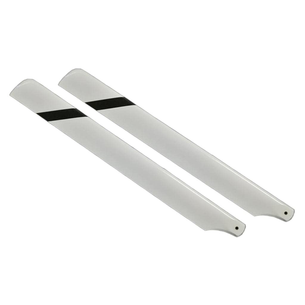 Simhoa 2X 360mm Main Rotor Blades for RC Helicopter - Upgrade Parts for DIY Modification - Perfect for Aerial Photography & 3D Flight Training