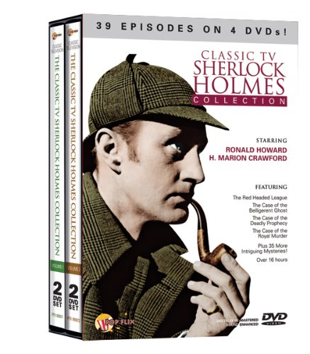Classic TV Sherlock Holmes DVD Collection (2pc) - Perfect for Mystery Lovers & British Drama Fans | Gift Idea for Crime Show Enthusiasts