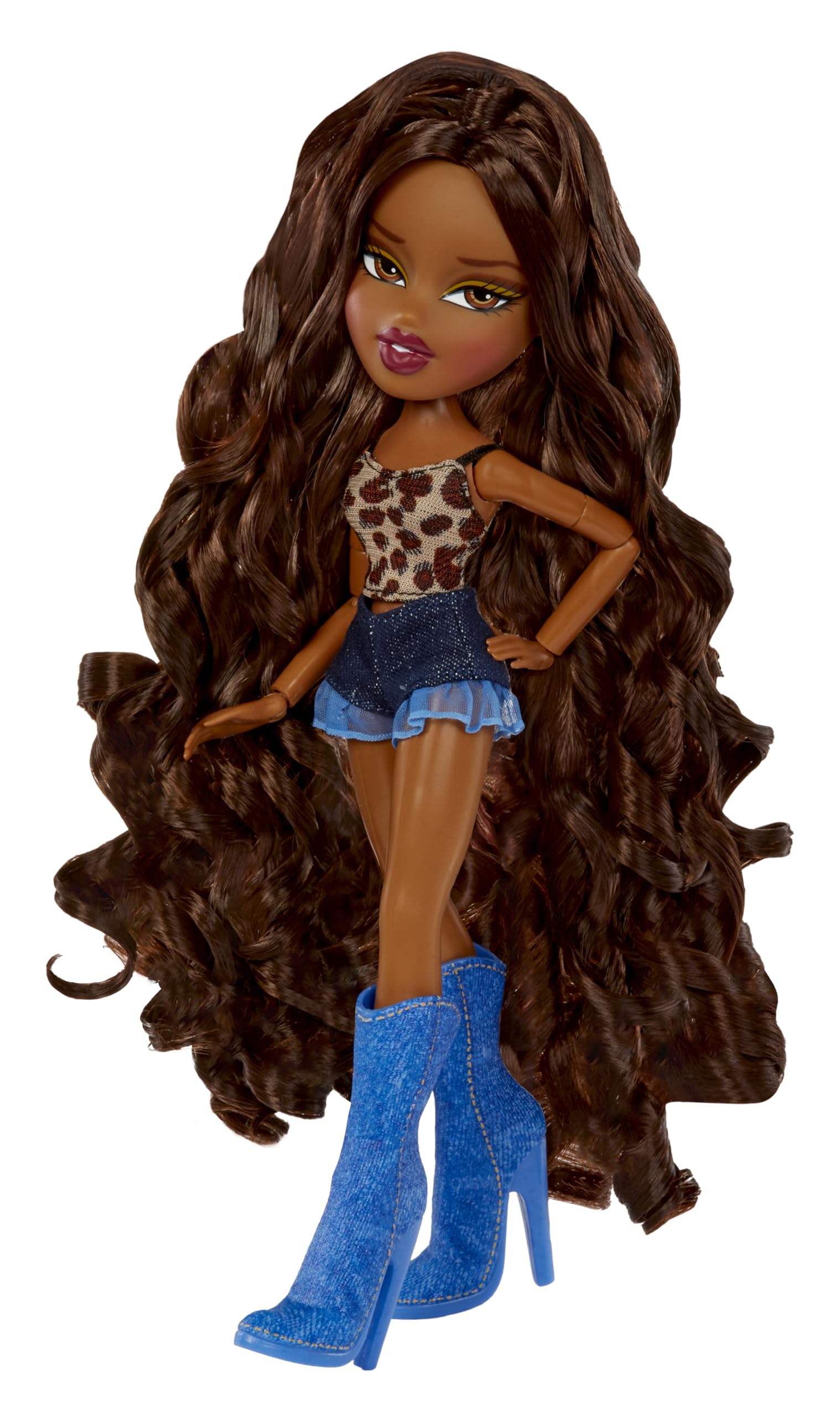 Bratz Goin’ Out! Sasha Fashion Doll with Outfit & Accessories – Perfect for Kids' Birthday Gifts, Collectibles & Role Play Fun