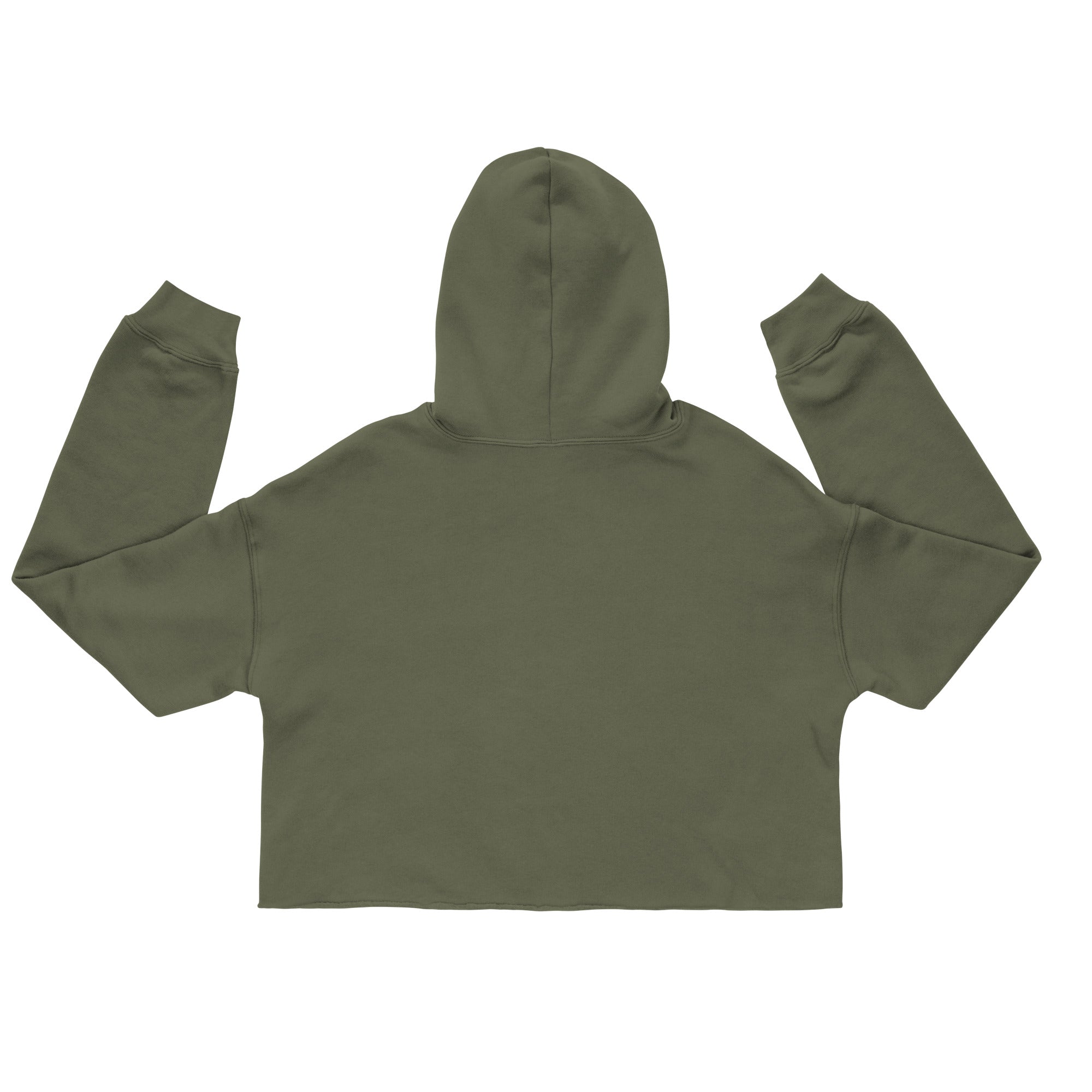 Women's Fashion Crop Hoodie - Soft Cotton Pullover Sweatshirt for Casual Wear, Gym, and Street Style Outfits