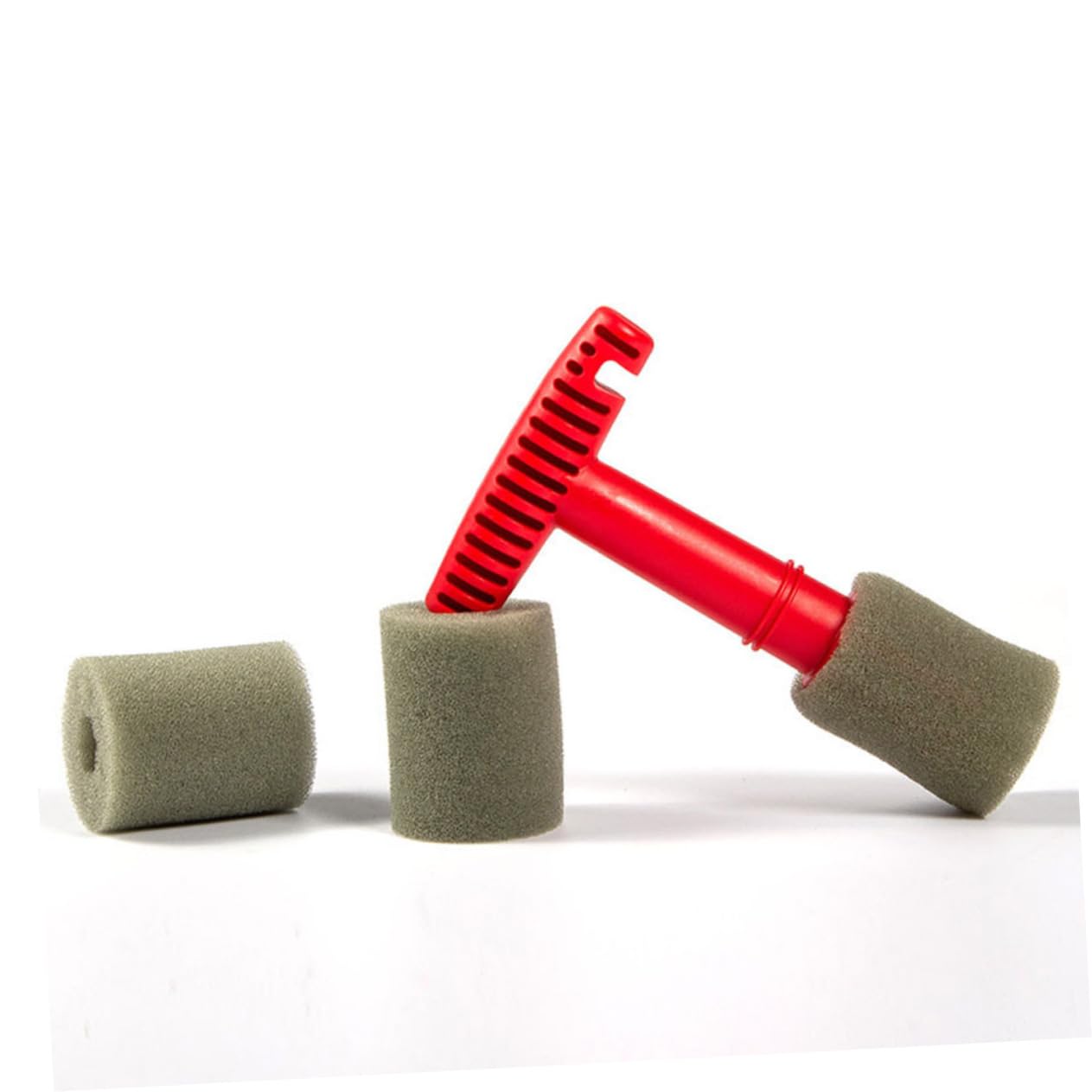 VICASKY Car Wheel Lug Nut Brush & Screw Brush - Heavy Duty Car Cleaning Tool for Detailing, Polishing, and Car Wash Accessories - Perfect for DIY Auto Detailing, Wheel Maintenance, and Professional Car Cleaning