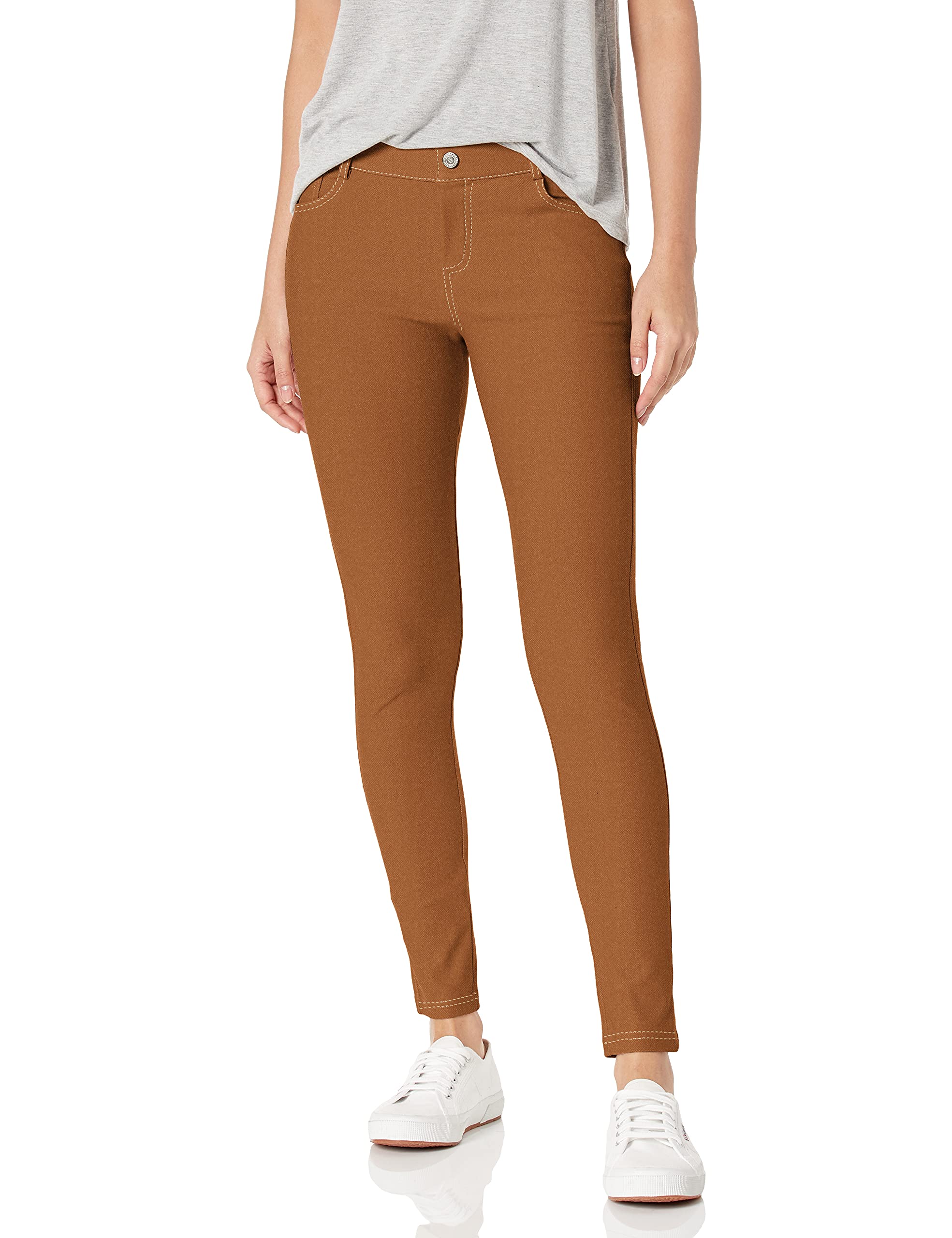 YDX Women's Stretch Smart Jeans - 5 Pocket Jeggings, Pull-On Comfort Pants for Casual & Work | Trendy & Comfy Everyday Wear