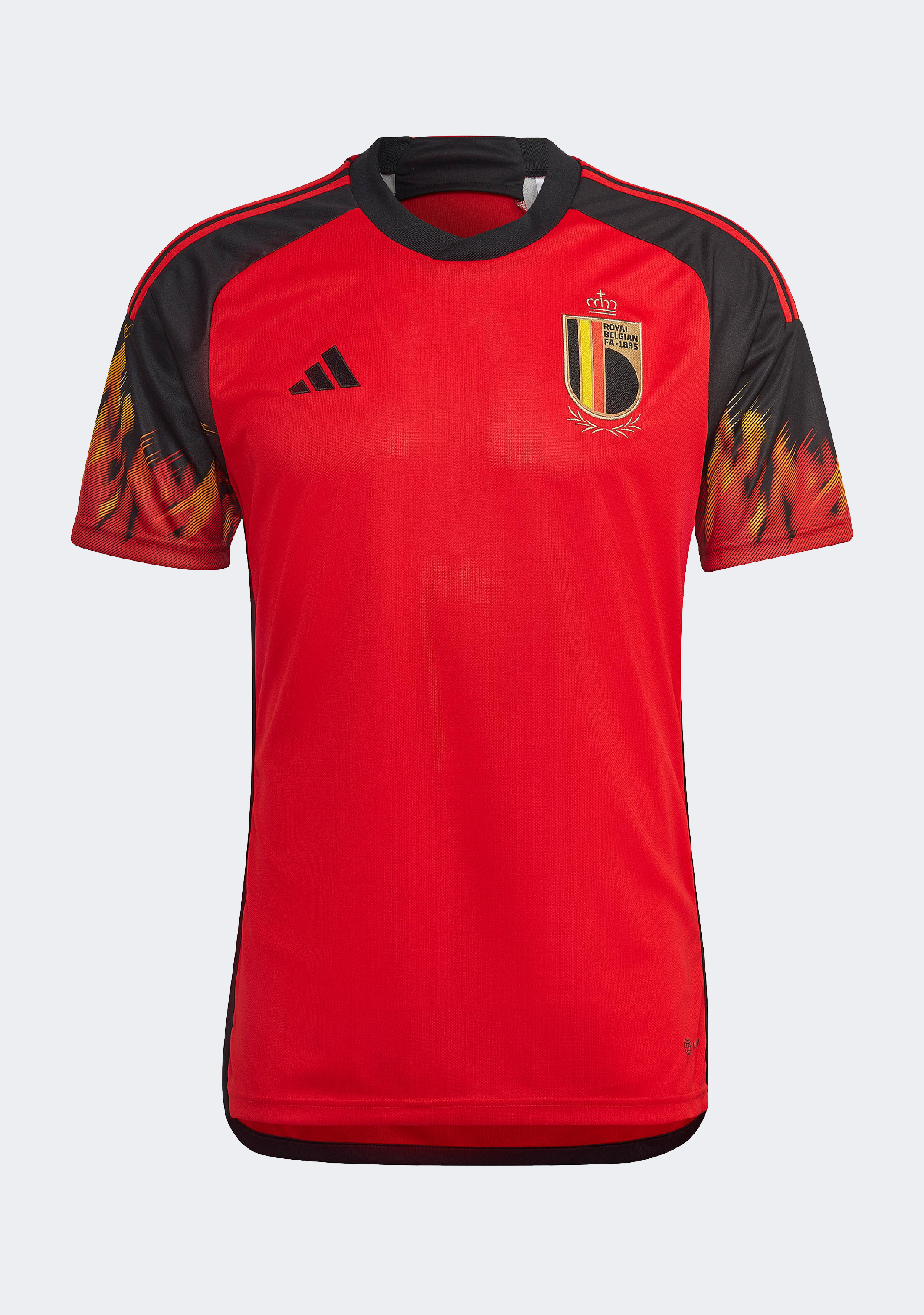 Adidas Men's Belgium Home Soccer Jersey 2023 - Official Licensed Football Shirt for Fans & Players - Perfect for Matches, Training, and Casual Wear