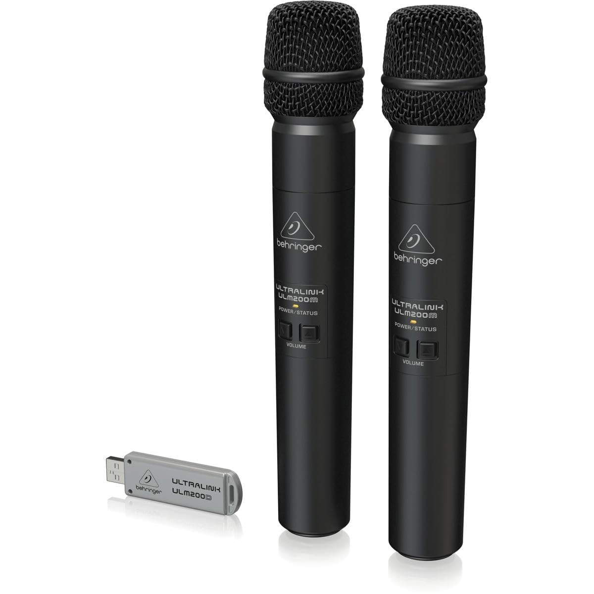 Behringer Ultralink ULM202USB Wireless USB Dual Microphone System for Podcasting, Streaming & Recording - Professional Studio-Quality Audio Solution