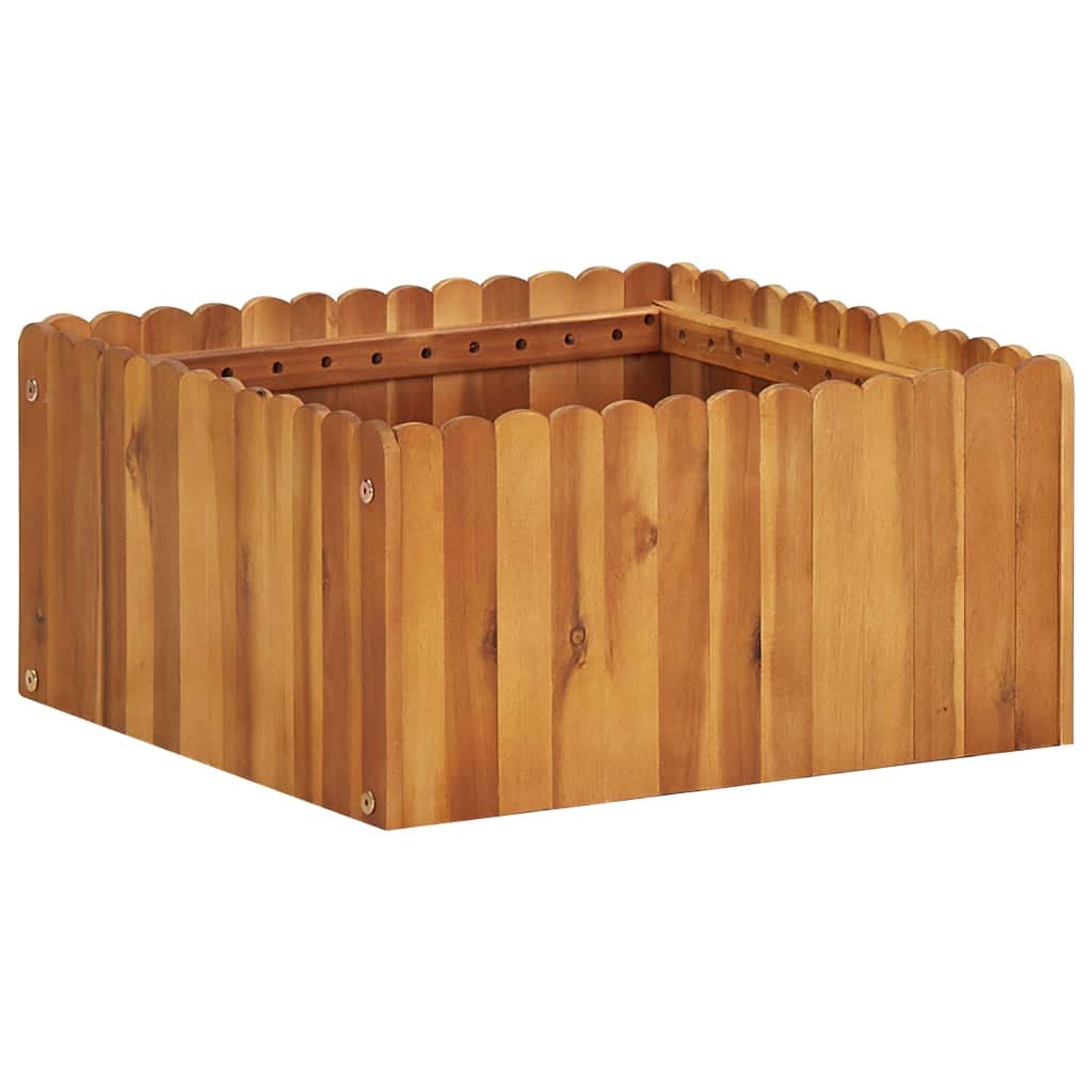 Wooden Raised Garden Bed Kit - Elevated Planter Box for Vegetables, Flowers & Herbs | Durable Outdoor Gardening Solution for Backyards, Patios & Small Spaces