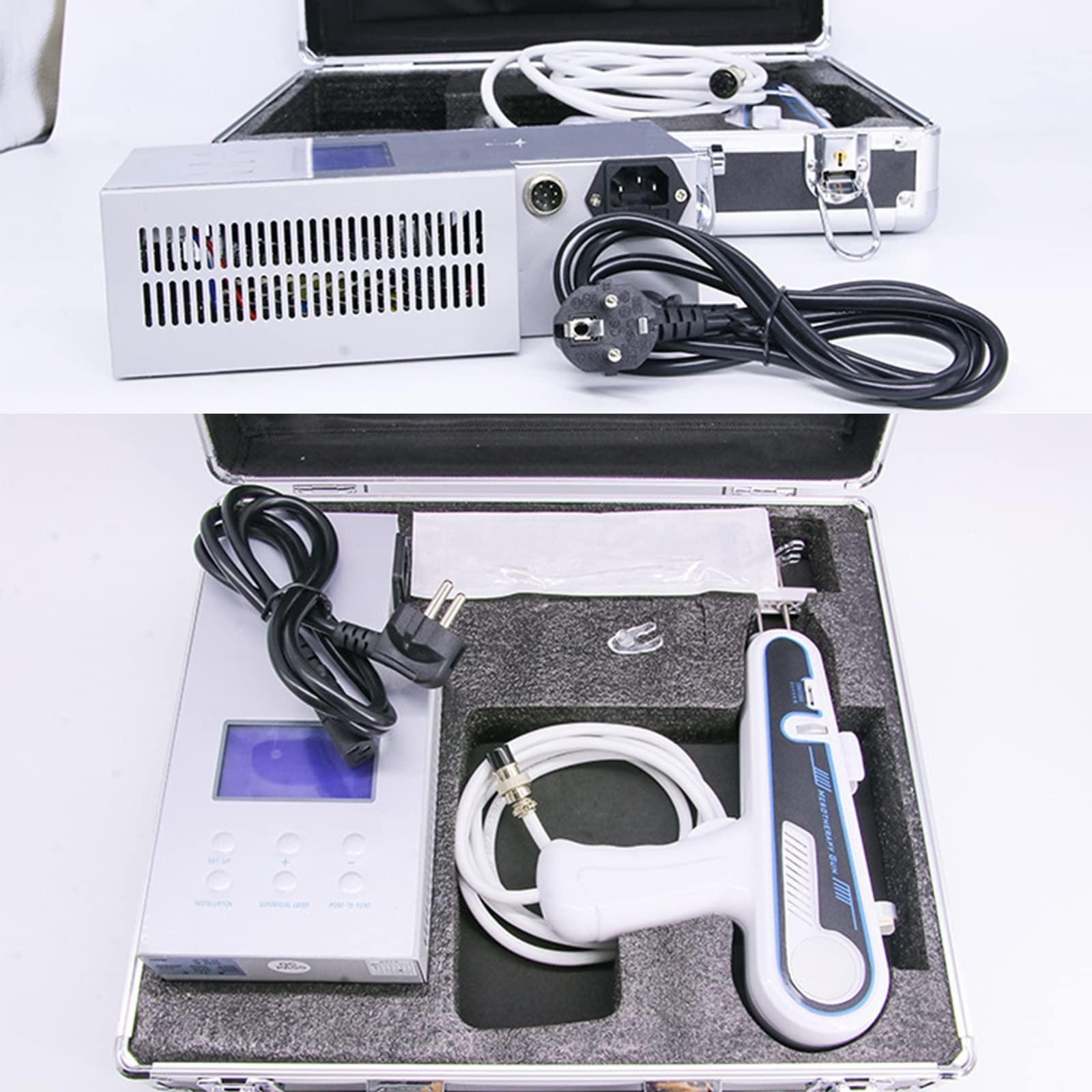 Professional Mesotherapy Gun for Skin Rejuvenation - Anti-Aging Beauty Device for Wrinkle Removal & Face Tightening | At-Home Spa Treatment & Professional Skincare Use
