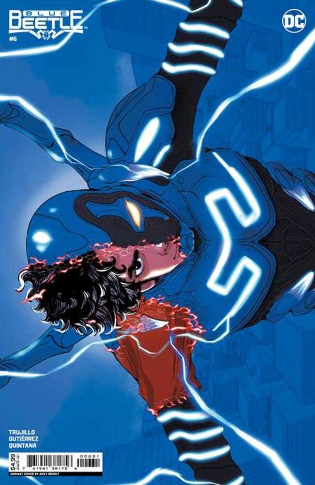 Blue Beetle #6 Cover B Acky Bright Card Stock Variant - Limited Edition Comic Book for Collectors & Fans | Perfect for Display & Gifting