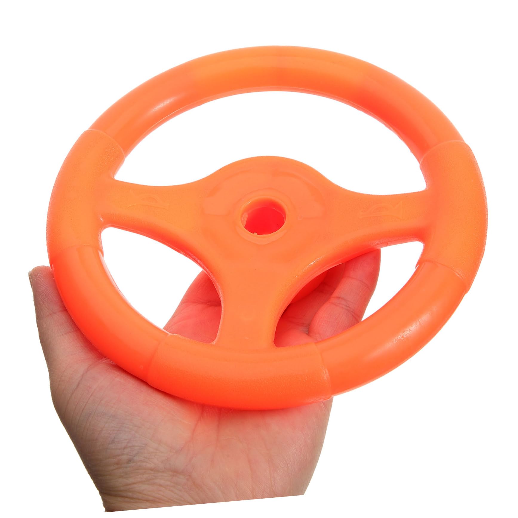 Kids Toy Steering Wheel - Realistic Driving Simulator for Playground & Swing Set - Durable Plastic Cartoon Drive Wheel for Outdoor Fun & Pretend Play