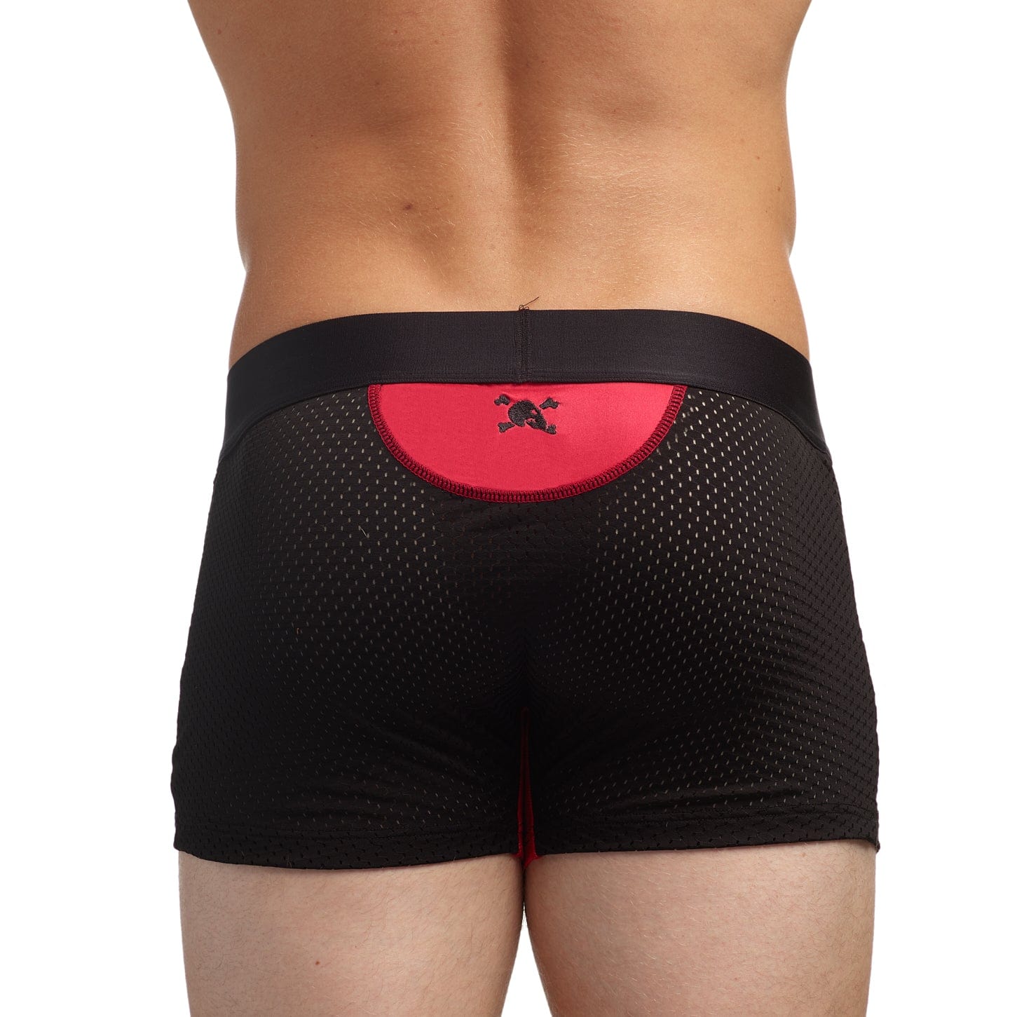 High-Performance Mesh Trunk for Men - Breathable & Comfortable Black Underwear for Sports & Daily Wear