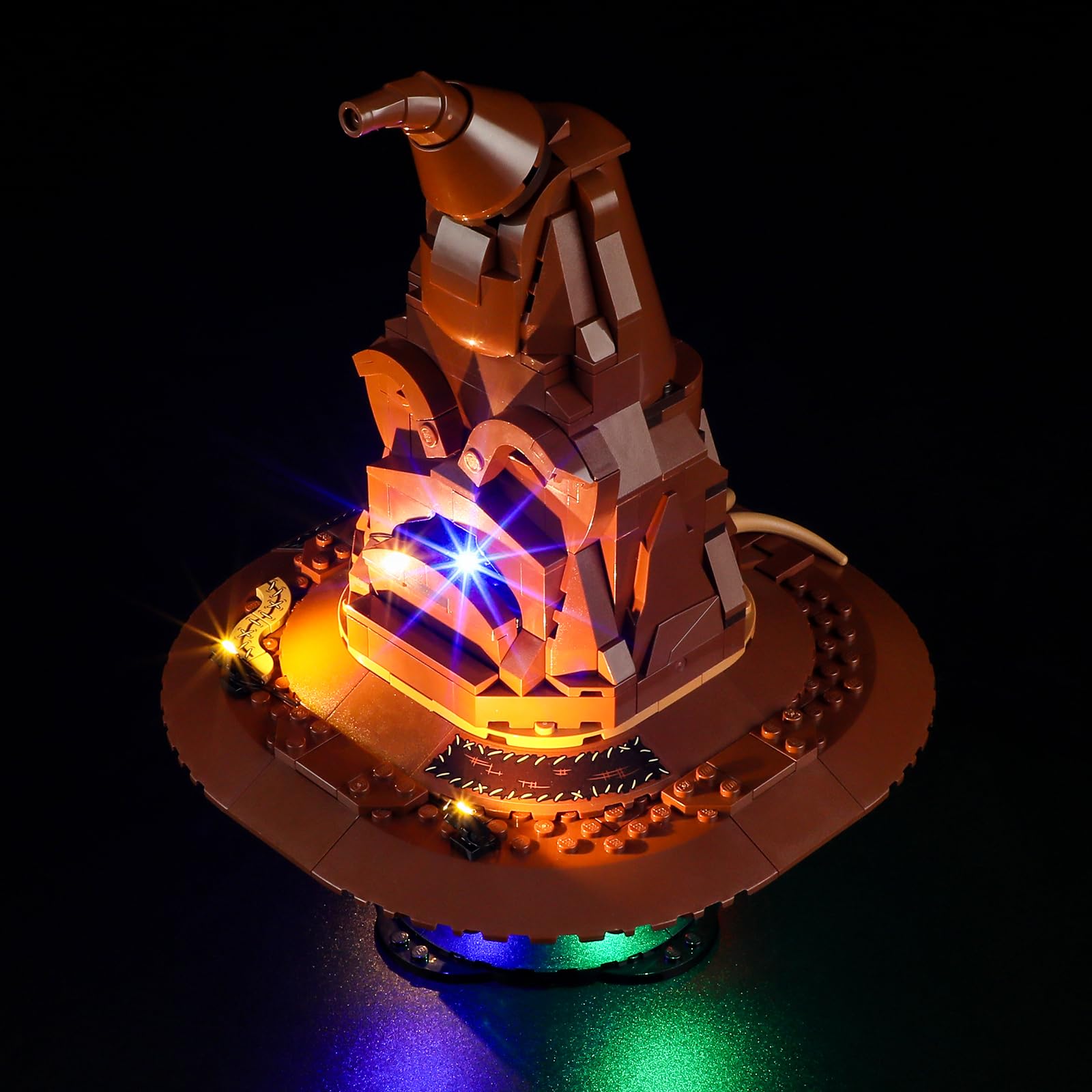LIGHTAILING LED Lighting Kit for LEGO 76429 Harry Potter The Sorting Hat Building Set – Compatible with Official LEGO Model – DIY Light Up Display for Home Decor & Gift