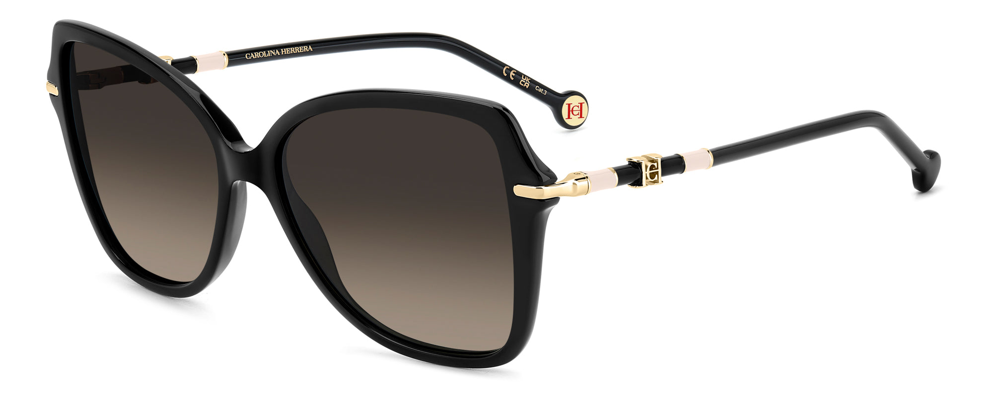 Carolina Herrera HER 0302/S Women's Designer Sunglasses - UV Protection & Polarized Lenses for Driving, Beach & Outdoor Fashion