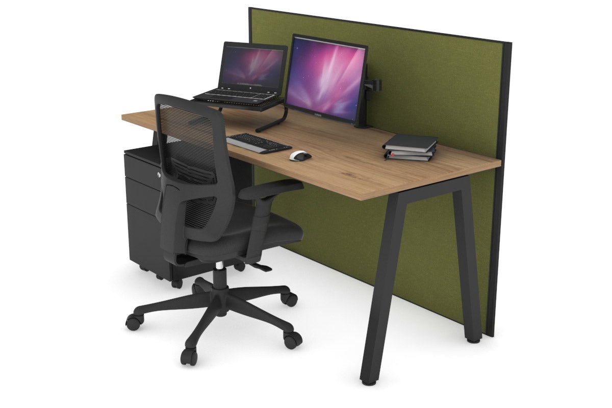 Horizon Quadro A Legs Office Desk - 1600L x 700W Modern Workstation for Home & Office - Perfect for Remote Work, Study & Professional Workspaces