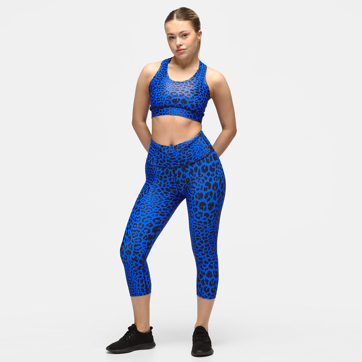 Cobalt Cat Capri - Stylish Women's Capri Pants for Casual Wear & Summer Outfits | Perfect for Beach, Travel & Everyday Comfort