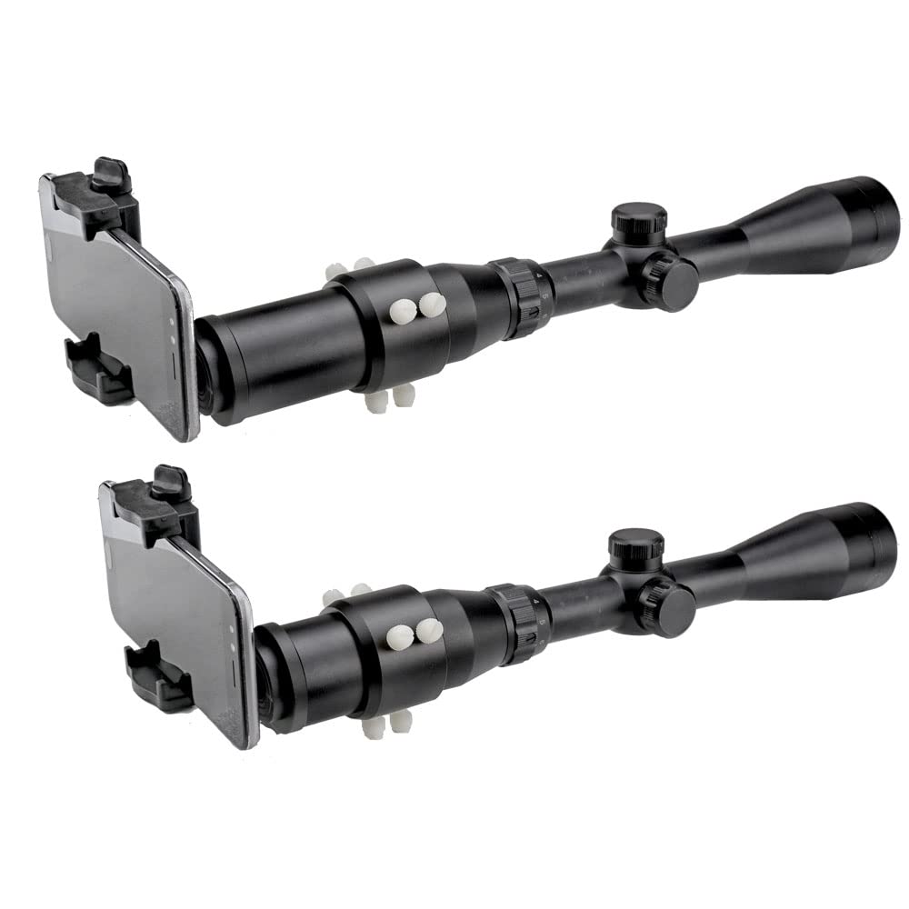 Rifle Scope Mount Camera Adapter - Smartphone Hunting Scope Adapter for Bird Watching & Outdoor Shooting - HD Video Recording for Wildlife Observation & Target Practice