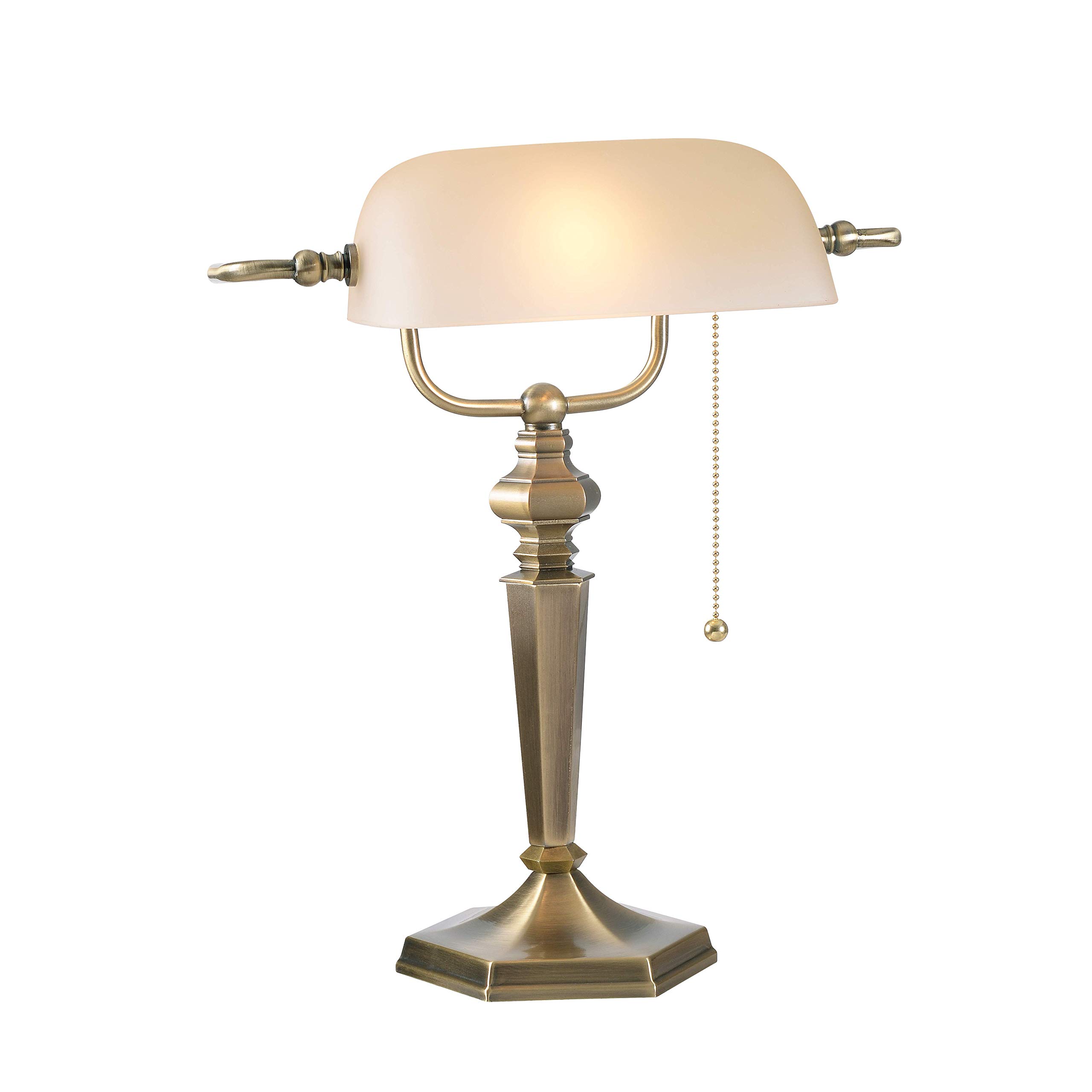 Kenroy Home 20615GBRZ Mackinley Small Desk Lamp in Golden Bronze - Perfect for Home Office, Study & Bedroom Lighting