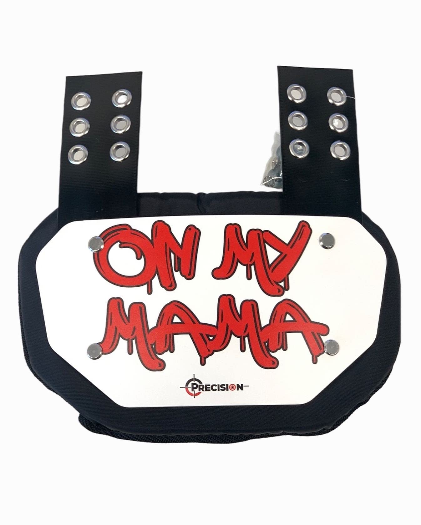 Precision Back Plate - Football Rear Protector Lower Back Pads for Enhanced Safety - On My Mama Series - Perfect for Training, Games & Contact Sports Protection