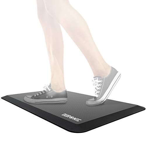 Duronic DM MAT1 Anti Fatigue Mat - Ergonomic Standing Desk Mat with Memory Foam for Foot & Back Pain Relief, 32