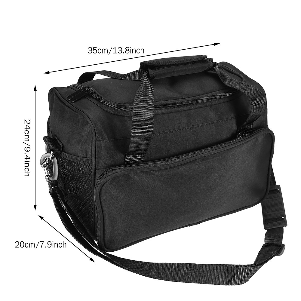 Professional Barber Handbag - Salon Hairdressing Tools Organizer with Scissors & Comb Holder - Portable Hairstyling Case for Barbers & Stylists - Perfect for Salon, Travel & Home Use