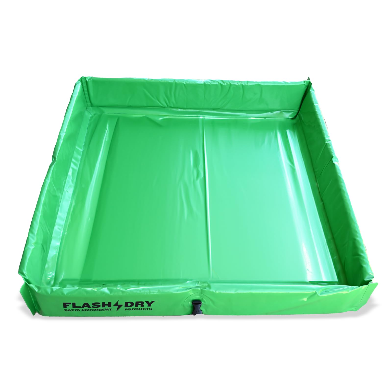 4’ x 4’ Portable Spill Containment Berm | Folding Duck Pond for Oil, Fuel & Chemical Spill Control | Heavy-Duty, UV-Resistant, Reusable & Easy to Clean | Ideal for Garage, Workshop & Industrial Use
