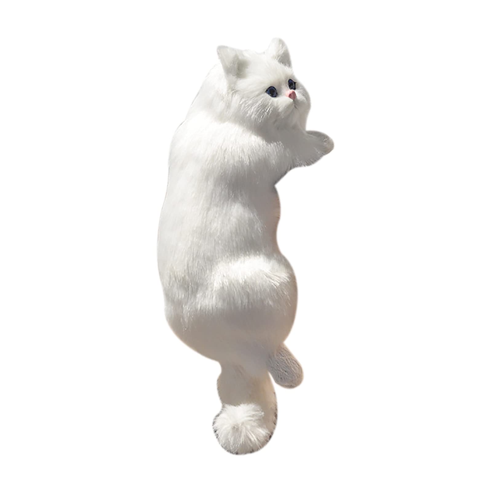 Cute Plush Cat Hanging Toy - 12in Soft Stuffed Animal for TV Set Decor, Desk Display & Home Decoration | Perfect Gift for Cat Lovers & Pet Owners
