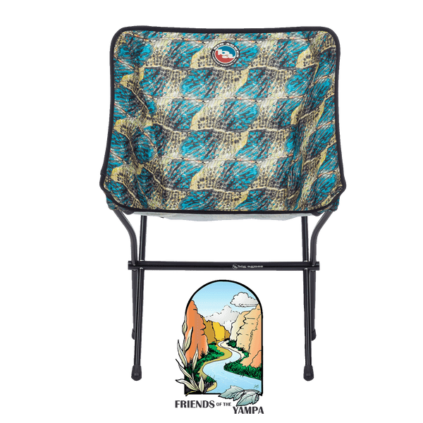 Big Agnes Mica Basin Camp Chair - Lightweight & Durable Folding Camping Chair for Outdoor Adventures, Hiking, Backpacking, and Picnics