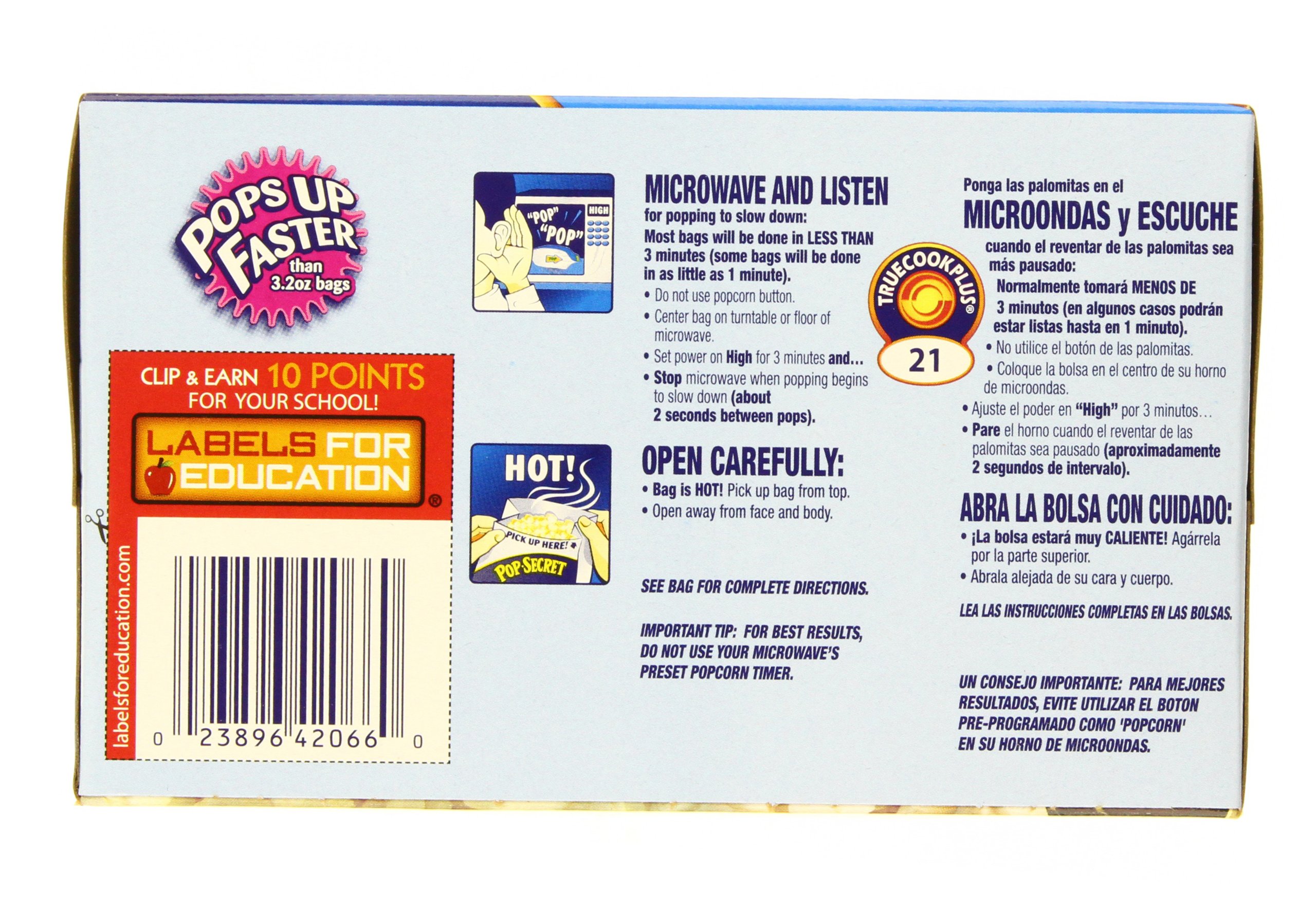 Pop Secret 100 Calorie Kettle Corn Popcorn - 10 Pack (11.12 oz) | Low Calorie Snack for Movie Nights, Office Breaks & Healthy Diet
