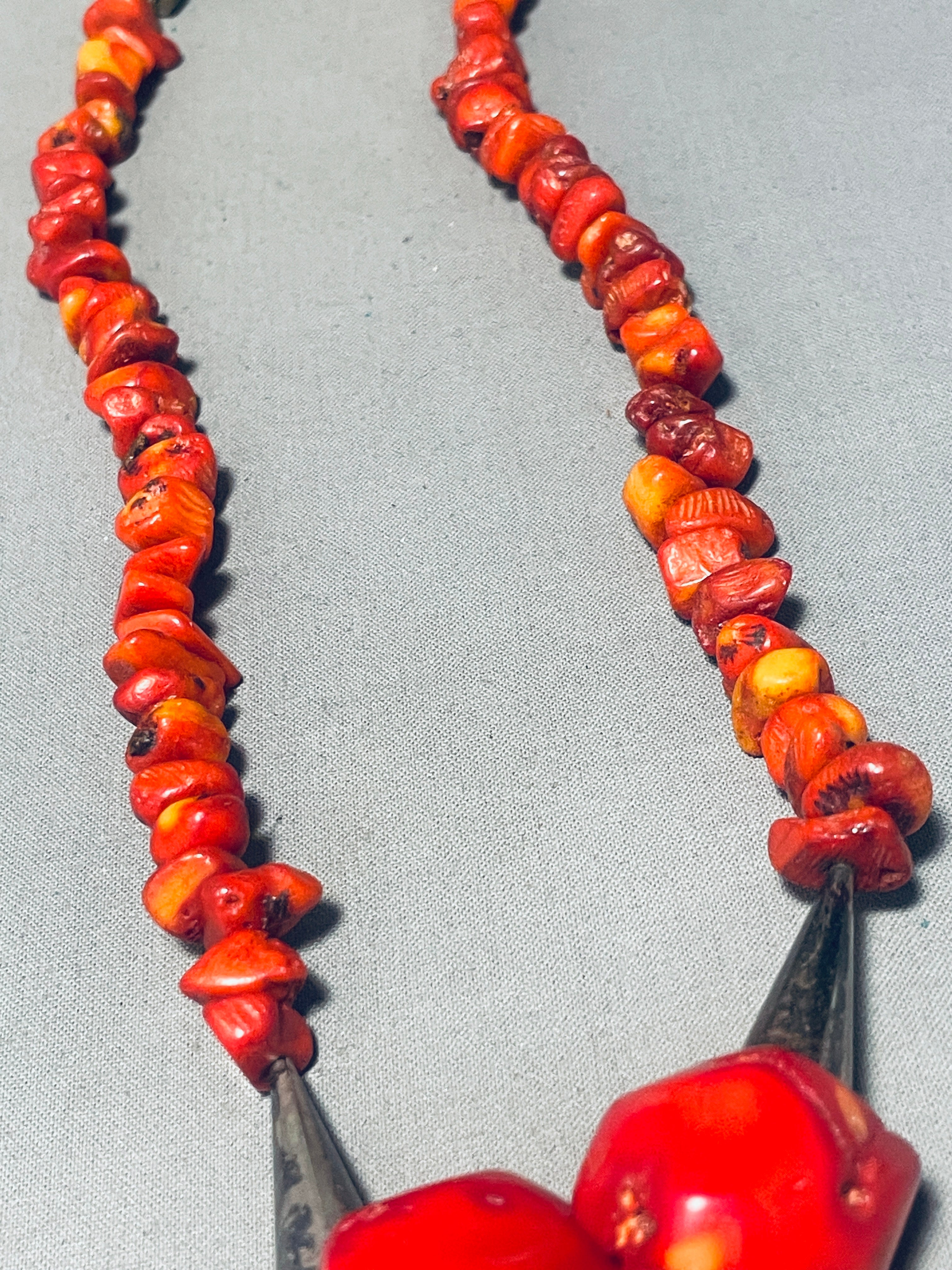 133 Grams Chunky Vintage Native American Navajo Sterling Silver Necklace - Handmade Tribal Jewelry for Women, Boho Fashion Statement, Perfect for Festivals & Special Occasions