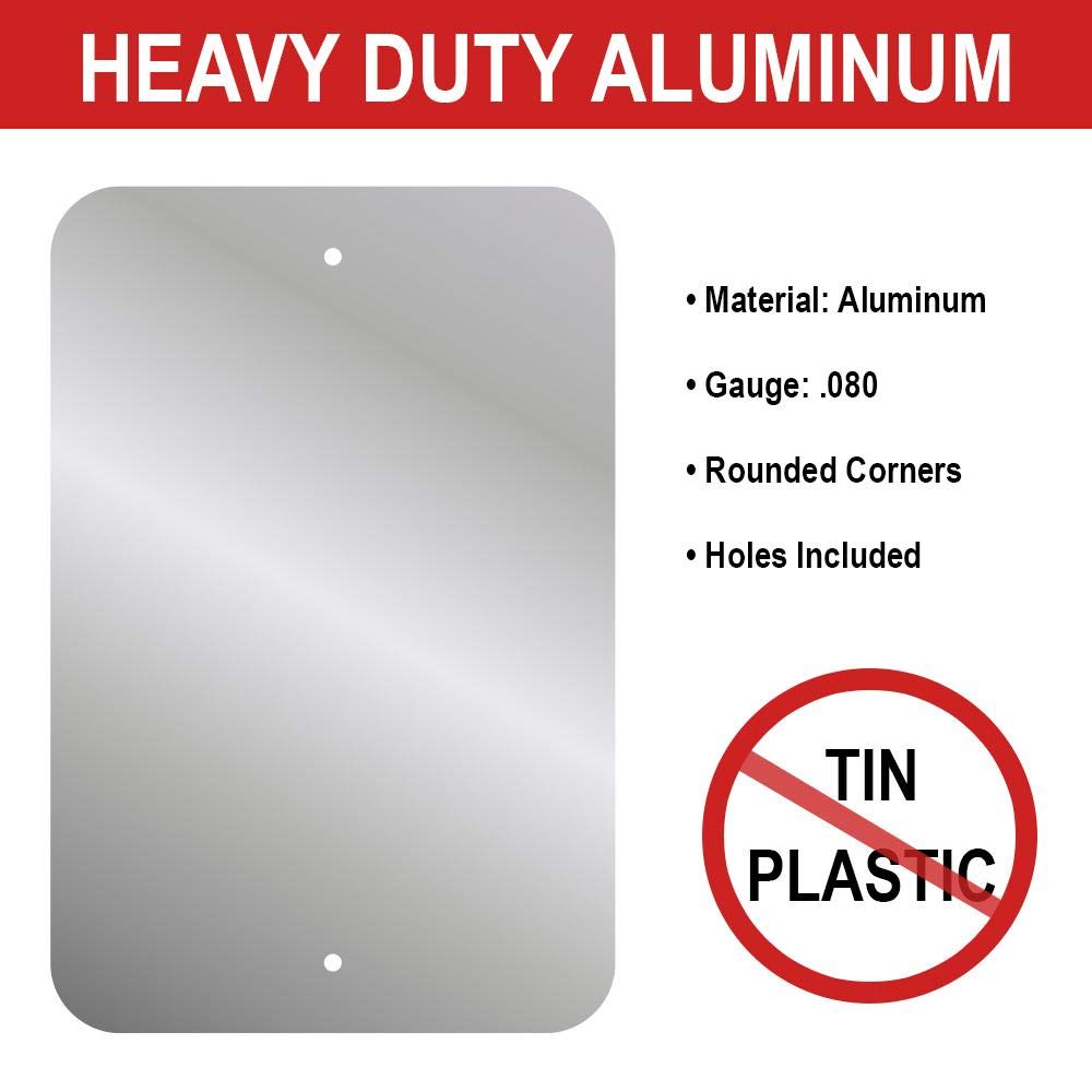 SLOW DOWN Reflective Aluminum Sign 12x18 Inches - Durable USA-Made Traffic & Safety Sign for Roads, Driveways & Construction Zones