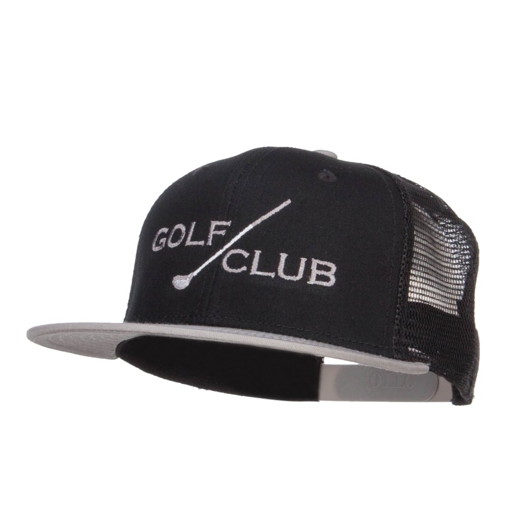 E4Hats.com Golf Club Embroidered Mesh Snapback Cap - Adjustable Dad Hat for Men & Women - Perfect for Golfing, Outdoor Sports & Casual Wear