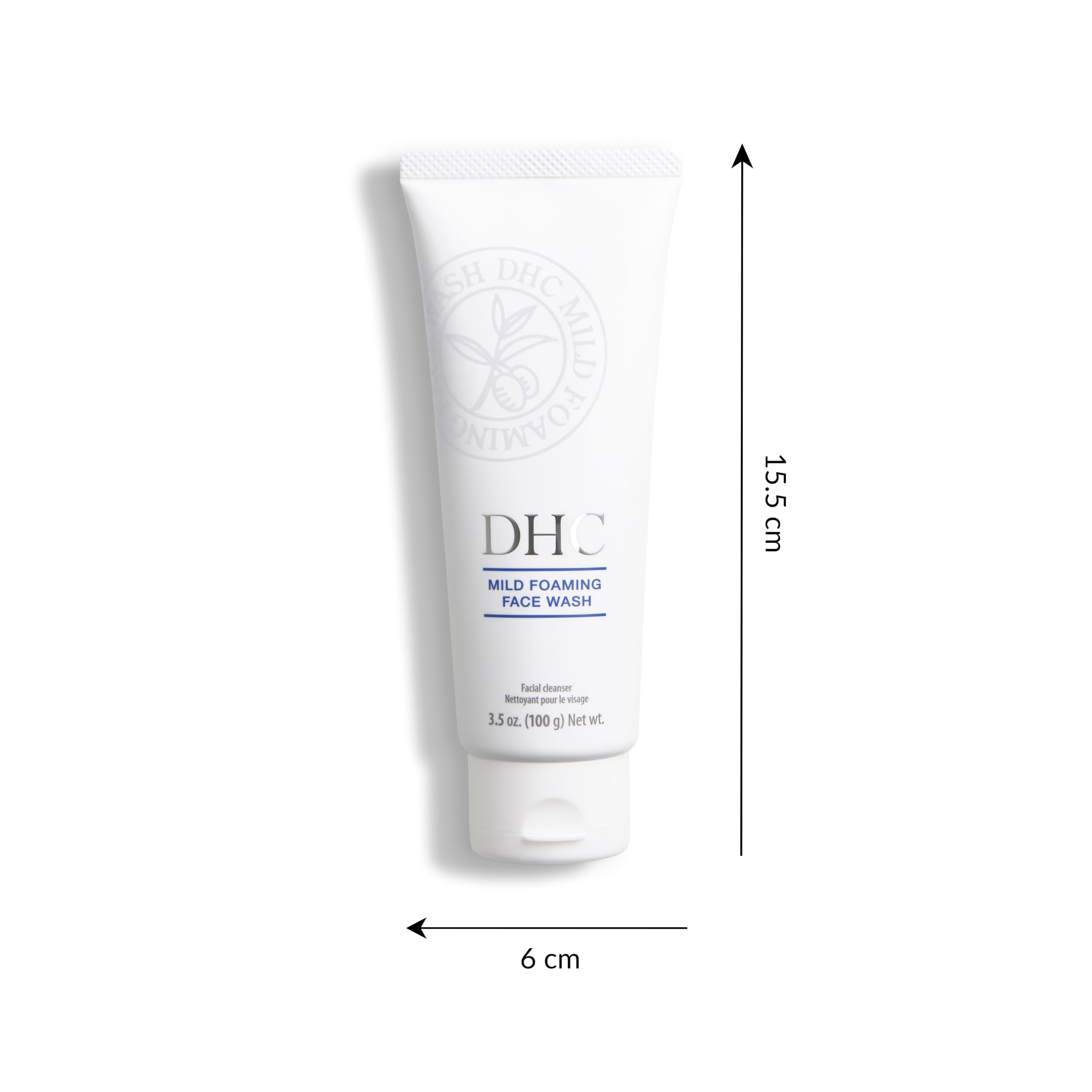 DHC Mild Foaming Face Wash 3.5 oz - Gentle Cleansing for Daily Skincare