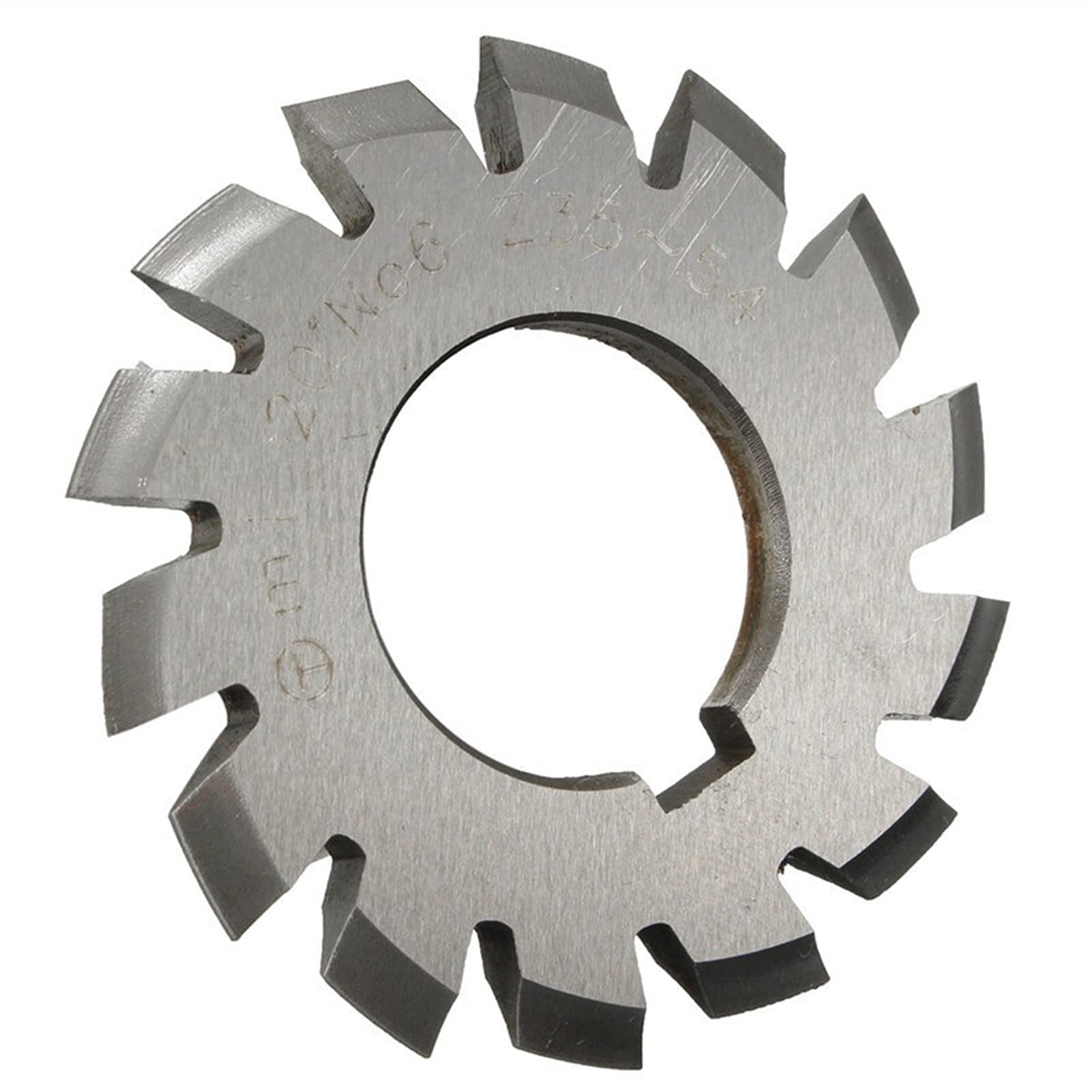 WSF-TOOLS HSS Involute Gear Milling Cutter - 22mm Bore, 20° PA, #1-8 Module, High Speed Steel Gear Cutting Tool (6mm Cutting Edge) for Industrial Machinery, Automotive Transmissions & Metalworking Applications