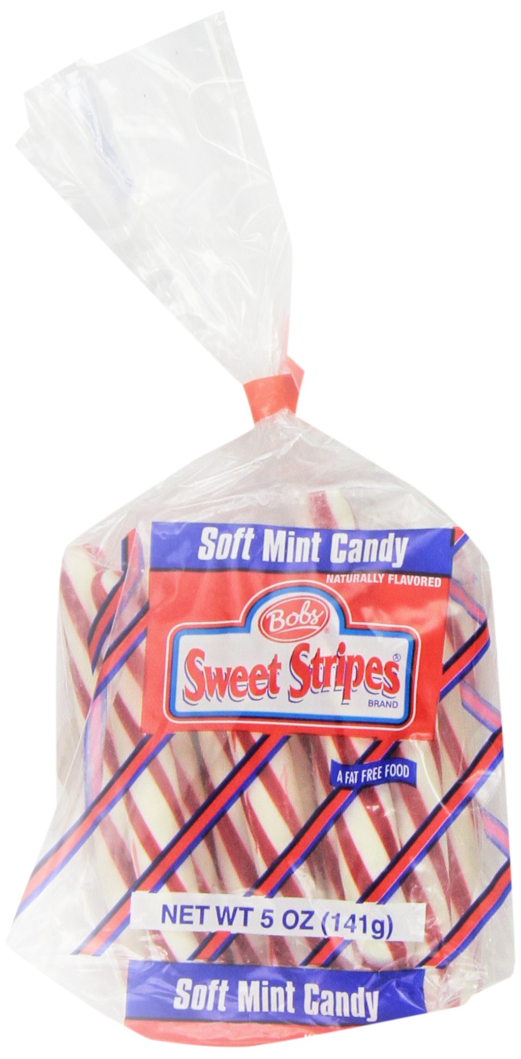 Bob's Sweet Stripes Soft Peppermint Candy - 2 Pack | Classic Red & White Striped Mints | Perfect for Office, Parties & Holiday Treats
