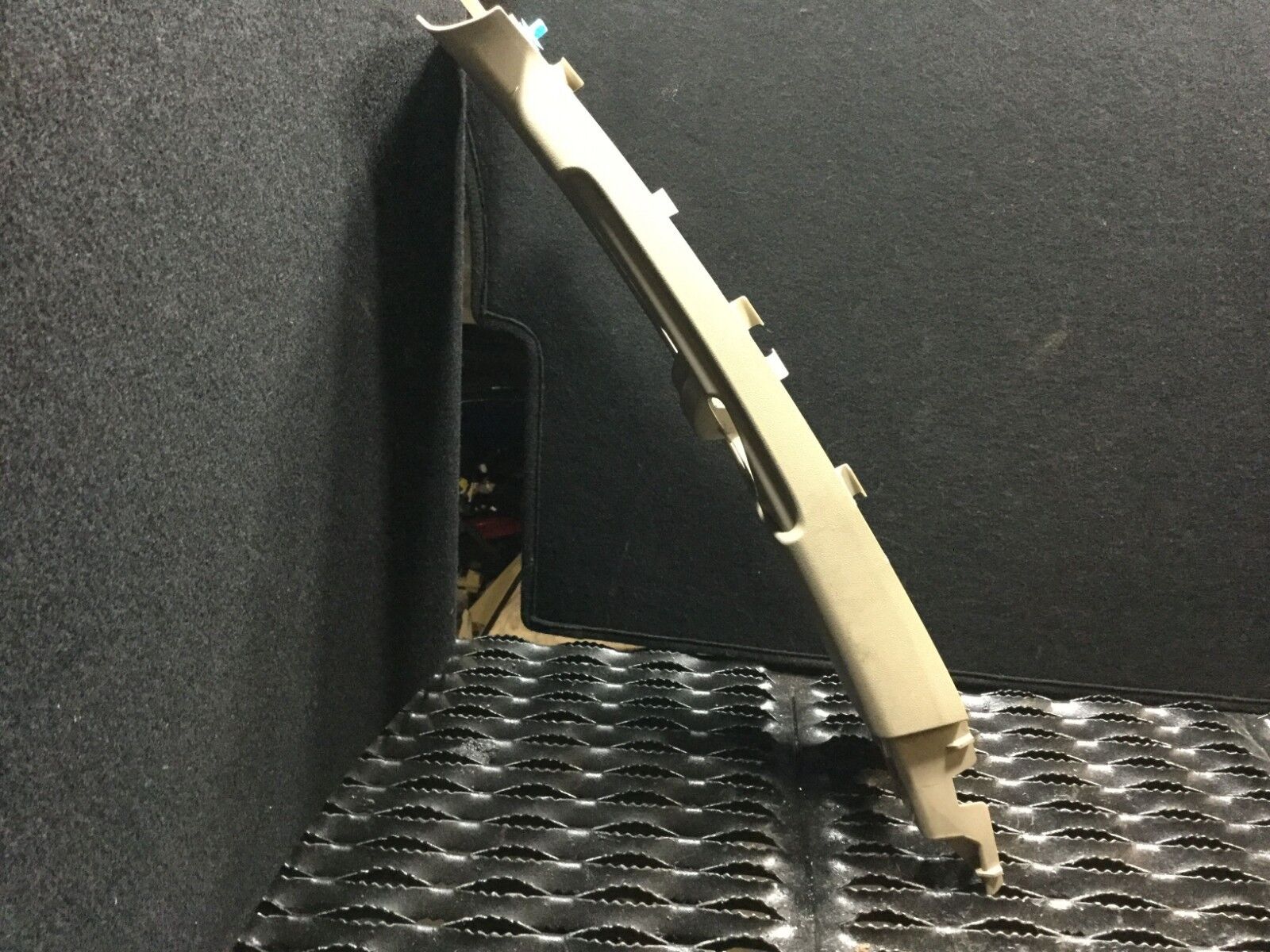 2004-2009 Toyota Prius Left Driver Side B-Pillar Upper Trim Panel - Genuine OEM Replacement Part - Perfect for Interior Repair & Car Restoration Projects