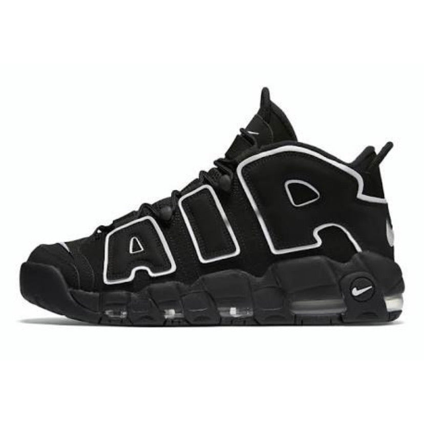 Nike Air Uptempo OG Black White Basketball Shoes - Retro Style for Men & Women - Perfect for Streetwear, Casual Wear & Basketball Games