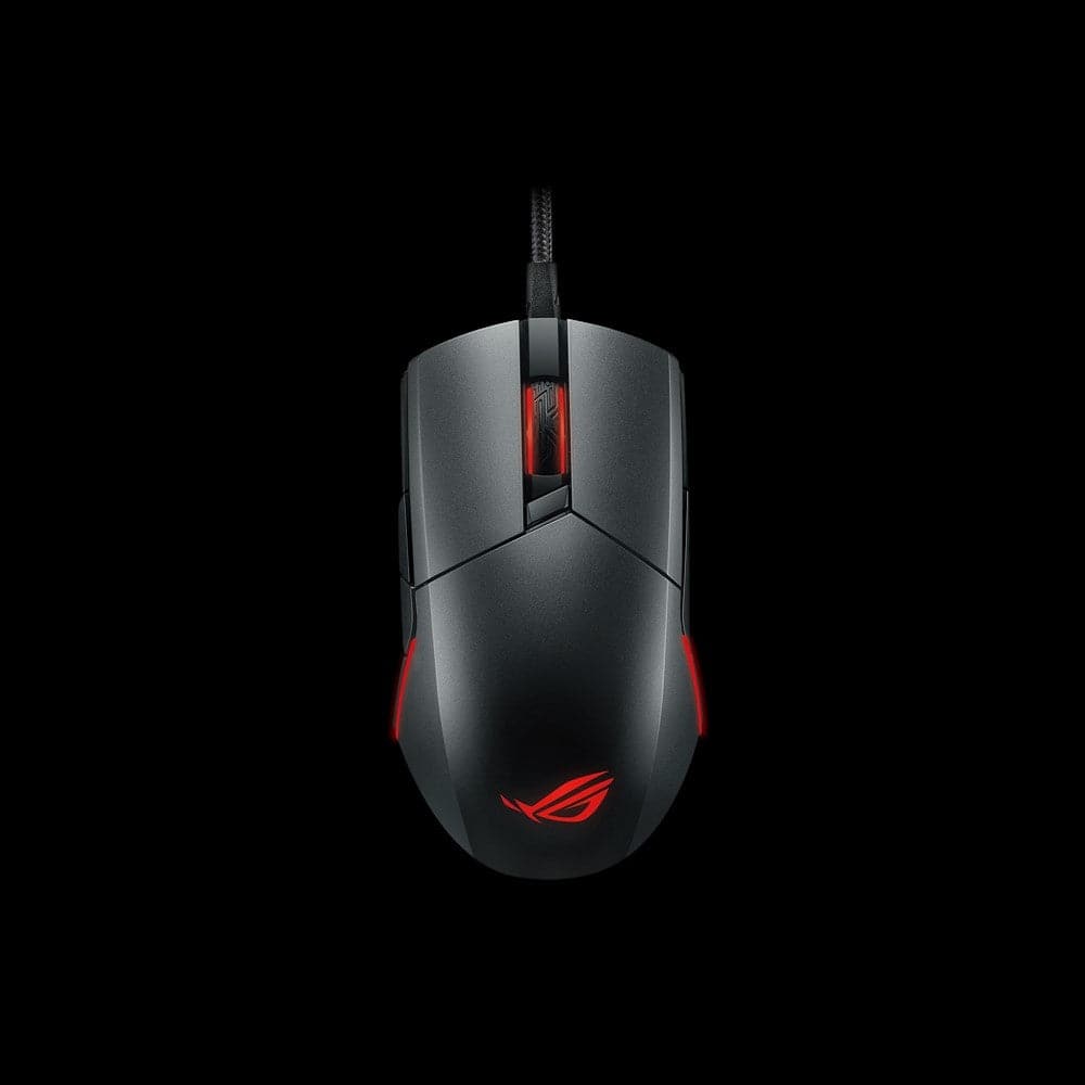 ASUS ROG PUGIO Aura Sync RGB Gaming Mouse - 7200 DPI, Ergonomic Design, 2-Year Warranty - Perfect for FPS, MOBA & Esports Gaming