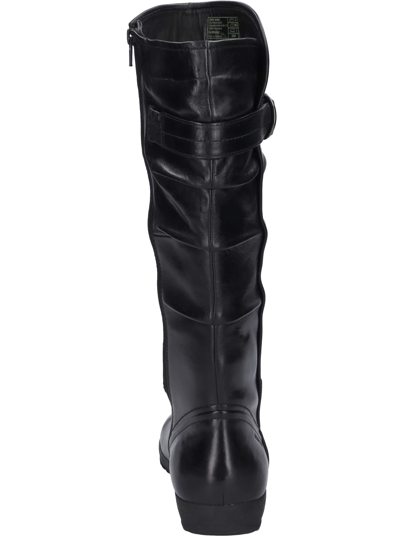 Josef Seibel Women's Knee High Leather Boots - Black Size 7 | Comfortable & Stylish Winter Boots for Casual Wear, Office & Night Out
